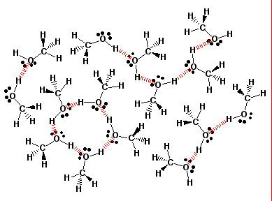 alcohols phenols thiols and ethers can methanol form hydrogen bonds